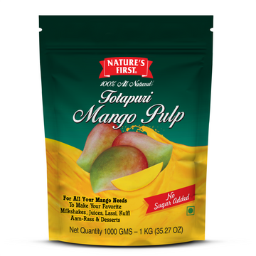 Totapuri Mango Pulp 1 kg Pouch